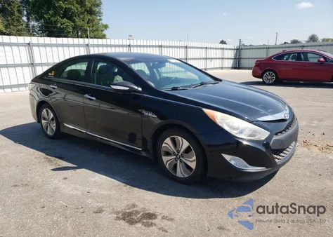 2015 Hyundai Sonata Hybrid z USA, uszkodzony, nr VIN KMHEC4A42FA125828